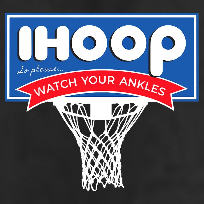 IHOOP So Please Watch Your Ankles Funny Basketball 25L Jumbo Tote