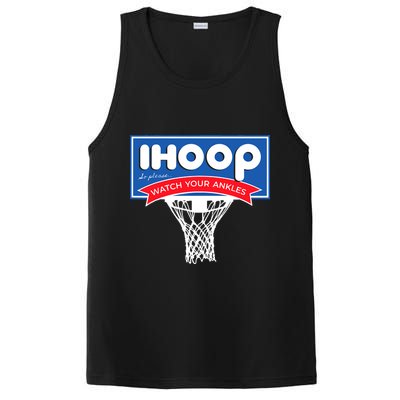 IHOOP So Please Watch Your Ankles Funny Basketball PosiCharge Competitor Tank