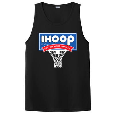 IHOOP So Please Watch Your Ankles Funny Basketball PosiCharge Competitor Tank