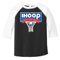 IHOOP So Please Watch Your Ankles Funny Basketball Toddler Fine Jersey T-Shirt