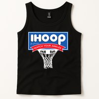 IHOOP So Please Watch Your Ankles Funny Basketball Tank Top