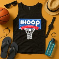 IHOOP So Please Watch Your Ankles Funny Basketball Tank Top