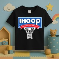 IHOOP So Please Watch Your Ankles Funny Basketball Toddler T-Shirt