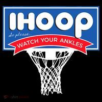 IHOOP So Please Watch Your Ankles Funny Basketball Zip Tote Bag