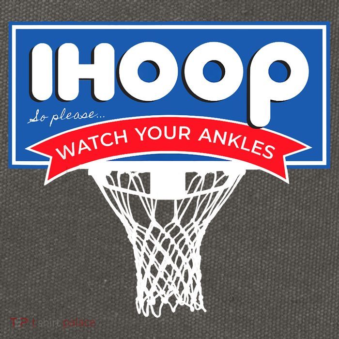 IHOOP So Please Watch Your Ankles Funny Basketball Cotton Canvas Backpack