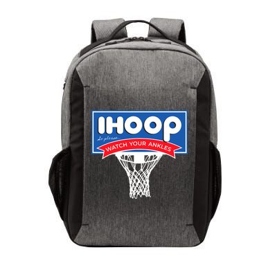 IHOOP So Please Watch Your Ankles Funny Basketball Vector Backpack