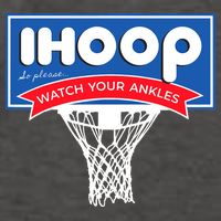 IHOOP So Please Watch Your Ankles Funny Basketball Crop Top