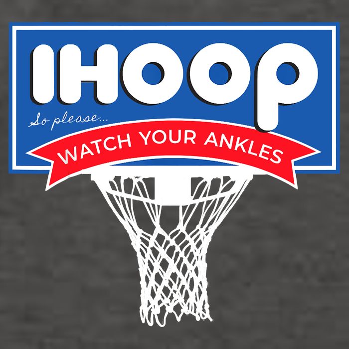 IHOOP So Please Watch Your Ankles Funny Basketball Crop Top