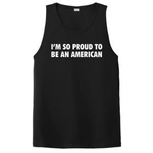 Im So Proud To Be An American Gift PosiCharge Competitor Tank