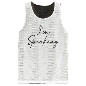 IM Speaking Quote Kamala Harris Joe Biden 2024 Mesh Reversible Basketball Jersey Tank