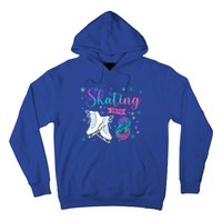 Ice Skating Rolling 8th Birthday Party Family Matching Great Gift Hoodie