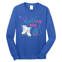 Ice Skating Rolling 8th Birthday Party Family Matching Great Gift Long Sleeve Shirt