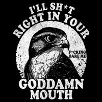 I’Ll Sht Right In Your Goddamn Mouth Cropped Pullover Crew