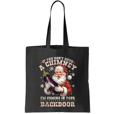 Inappropriate Santa Rude Christmas Sexual Innuendo Bag