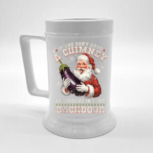 Inappropriate Santa Rude Christmas Sexual Innuendo Beer Stein