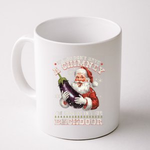 Inappropriate Santa Rude Christmas Sexual Innuendo Coffee Mug