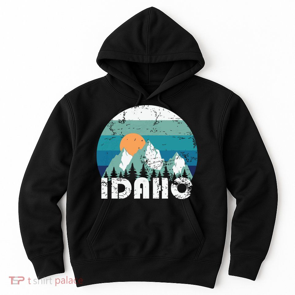 Idaho State Retro Vintage Hoodie