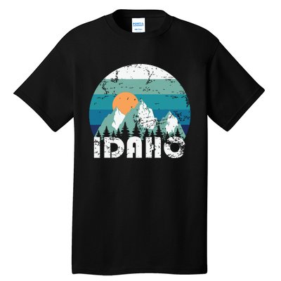 Idaho State Retro Vintage Tall T-Shirt