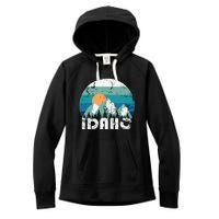 Idaho State Retro Vintage Women's Fleece Hoodie