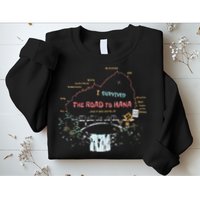 I Survived Road To Hana Maui Island Hawaiian Beach Summer Sweatshirt