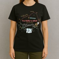 I Survived Road To Hana Maui Island Hawaiian Beach Summer T-Shirt