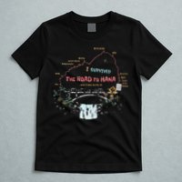 I Survived Road To Hana Maui Island Hawaiian Beach Summer T-Shirt