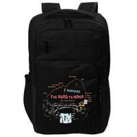 I Survived Road To Hana Maui Island Hawaiian Beach Summer Impact Tech Backpack