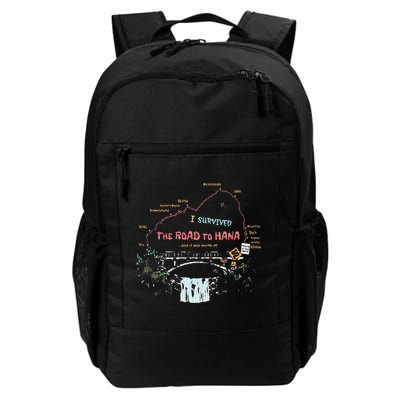 I Survived Road To Hana Maui Island Hawaiian Beach Summer Backpack