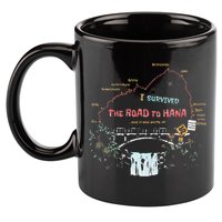 I Survived Road To Hana Maui Island Hawaiian Beach Summer 11oz C Handle Ceramic Mug