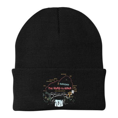 I Survived Road To Hana Maui Island Hawaiian Beach Summer Beanie