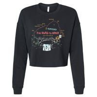 I Survived Road To Hana Maui Island Hawaiian Beach Summer Cropped Pullover Crew