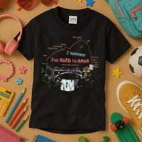 I Survived Road To Hana Maui Island Hawaiian Beach Summer Kids T-Shirt