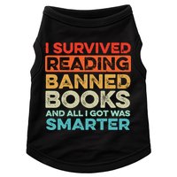 I Survived Reading Banned Books All I Got Was Smarter Doggie Tank