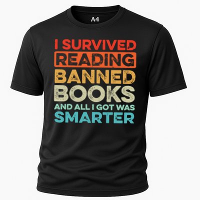 I Survived Reading Banned Books All I Got Was Smarter Performance Shirt