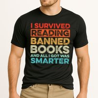 I Survived Reading Banned Books All I Got Was Smarter Performance Shirt