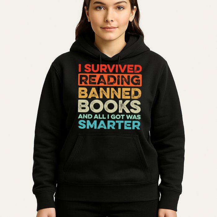 I Survived Reading Banned Books All I Got Was Smarter Hoodie