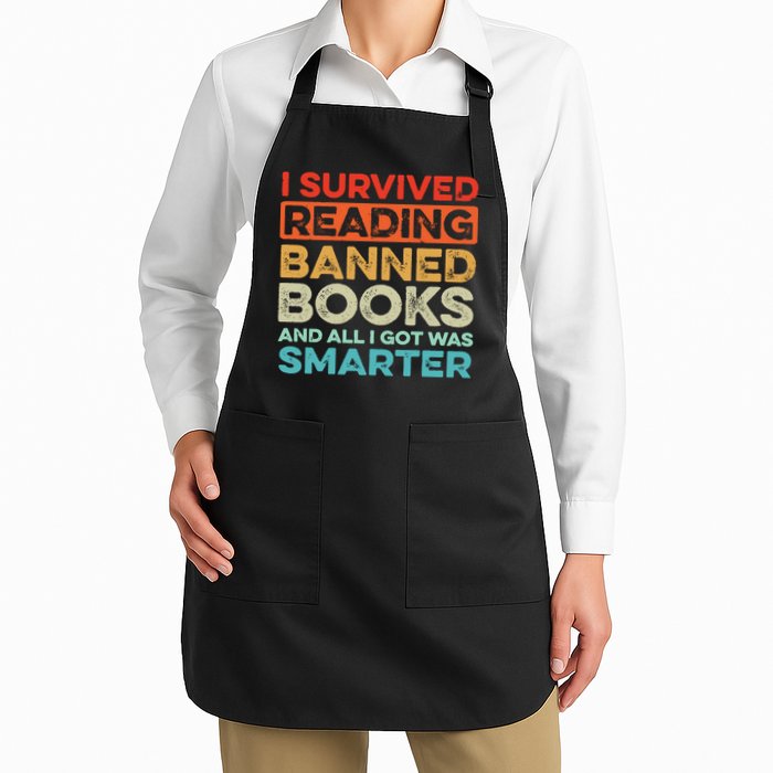 I Survived Reading Banned Books All I Got Was Smarter Apron
