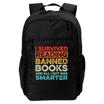 I Survived Reading Banned Books All I Got Was Smarter Backpack