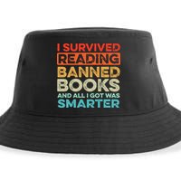 I Survived Reading Banned Books All I Got Was Smarter Sustainable Bucket Hat