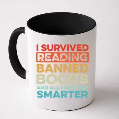 I Survived Reading Banned Books All I Got Was Smarter Mug
