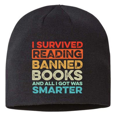 I Survived Reading Banned Books All I Got Was Smarter Sustainable Beanie
