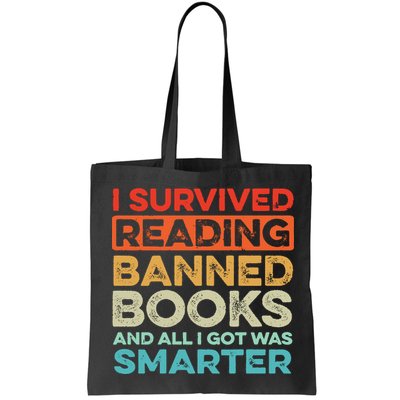 I Survived Reading Banned Books All I Got Was Smarter Bag