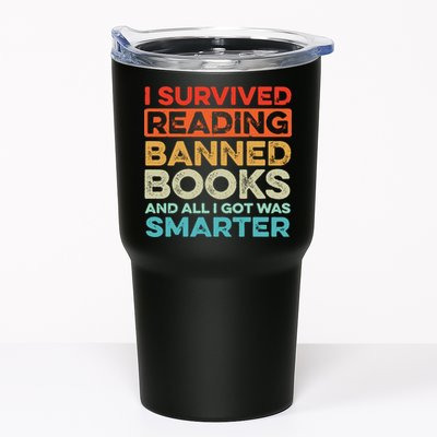 I Survived Reading Banned Books All I Got Was Smarter Tumbler