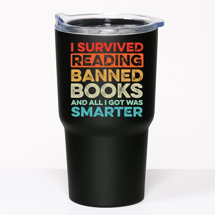 I Survived Reading Banned Books All I Got Was Smarter Tumbler