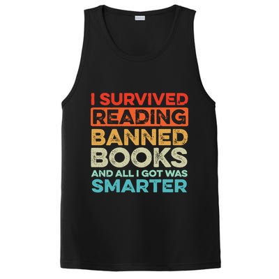 I Survived Reading Banned Books All I Got Was Smarter PosiCharge Competitor Tank