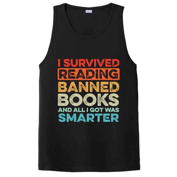 I Survived Reading Banned Books All I Got Was Smarter PosiCharge Competitor Tank