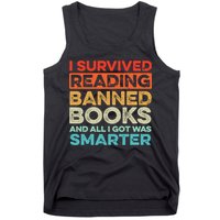 I Survived Reading Banned Books All I Got Was Smarter Tank Top