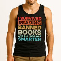 I Survived Reading Banned Books All I Got Was Smarter Tank Top