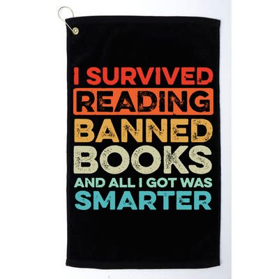 I Survived Reading Banned Books All I Got Was Smarter Golf Towel