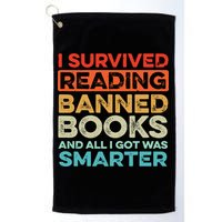 I Survived Reading Banned Books All I Got Was Smarter Golf Towel